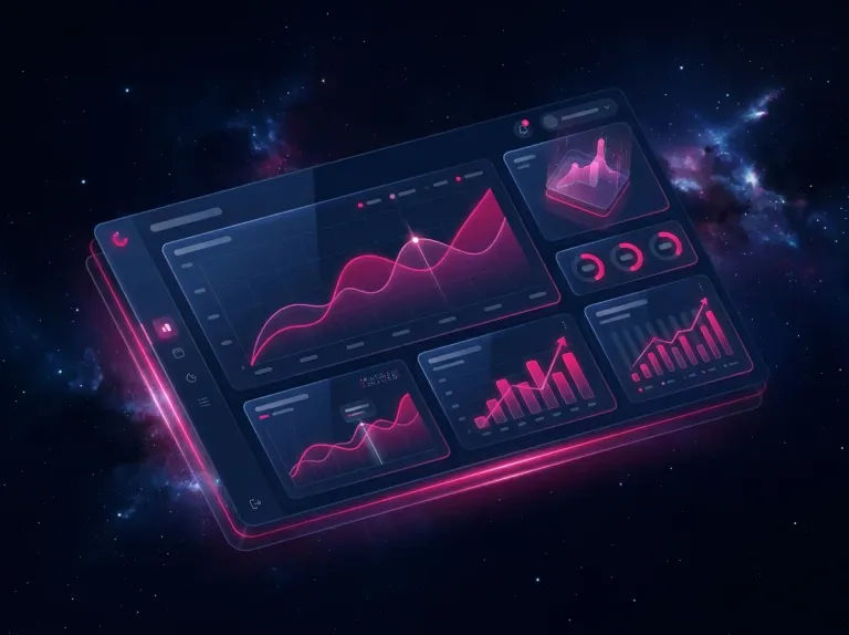 Realtime dashboard met geautomatiseerde KPI's en efficiëntiecijfers