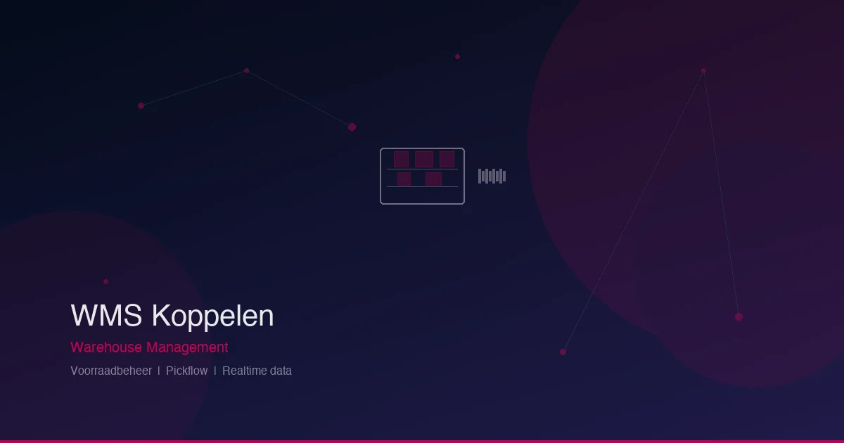 Warehouse management systeem (WMS) koppelen